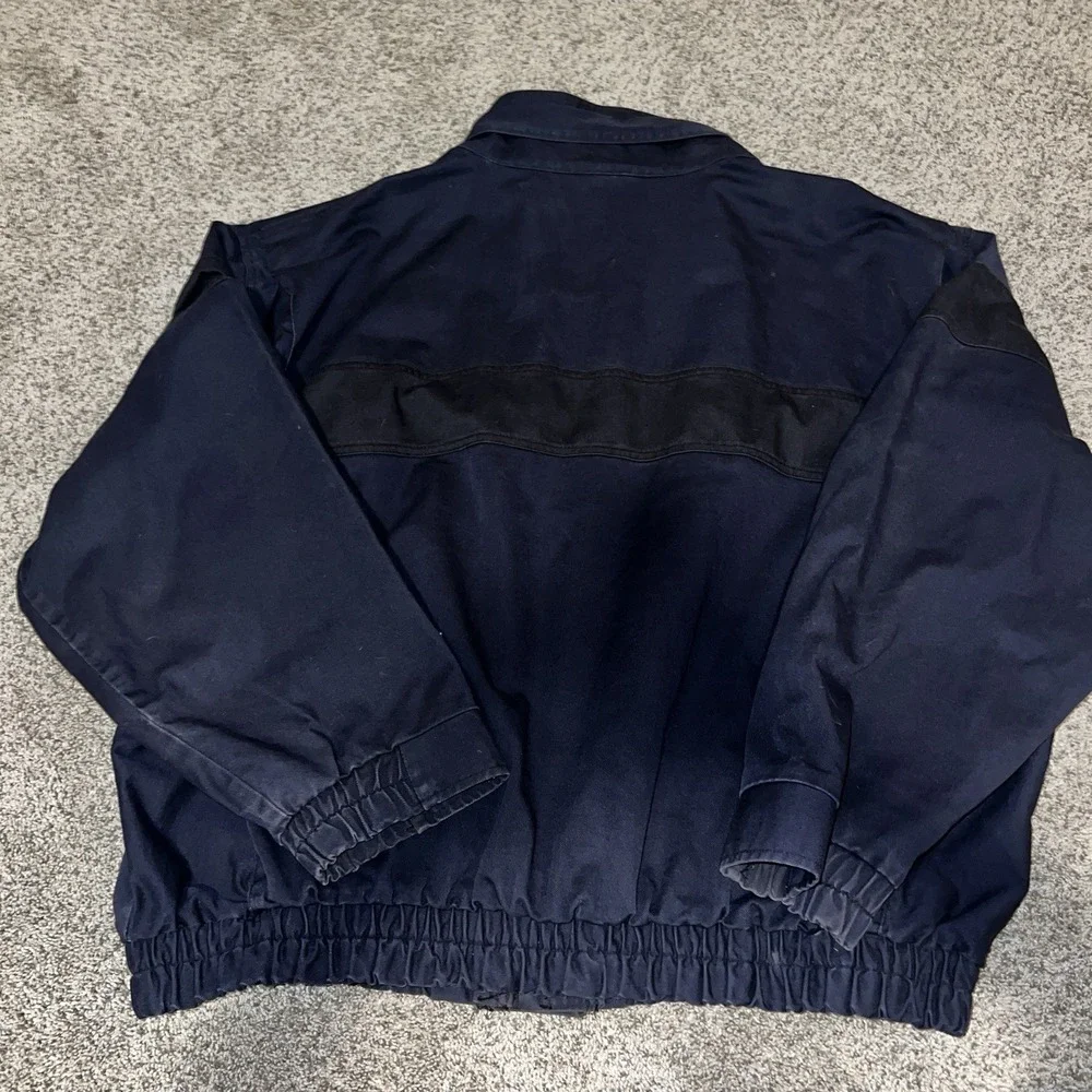 Vintage Workrite FR Work Jacket Mens L Full Zip Canvas Bomber ATPV